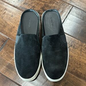 Vince women’s suede slide on sneakers